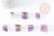 Perle améthyste brute violette,pendentif pierre, création bijoux pierre naturelle, 18-25mm, x1 (G3256)
