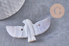 Perle oiseau aigle pierre naturelle 40mm, x1 (G10332)