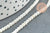 Perle ronde bambou de mer blanc,perle imitation corail pour fabrication bijoux en bambou de mer naturel,le fil de 40cm ,3mm, x1 G4153
