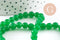 Perle ronde jade naturel vert teinté 6mm, x1 fil de 38cm (G4410)