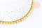 Perle tube hématite dorée non magnétique, perle colonne pierre, 6x4mm,fil de 60 perles, x1 (G5612)
