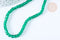 Perles Cube verre vert foncé 4mm, verre, le fil de 43cm, x1 (G7539)