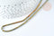 Perles Tube verre gris irisé 4.5x2.5mm,perle tissage et fabrication bijoux, x1 fil de 36cm (G7347)