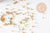 Perles à écraser laiton doré 1.5mm, x 5Gr (G1608)