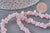 Natural rose quartz chip beads 90cm strand, x1 (G2107)