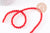 Perles jade naturel rouge 6mm, x1 fil de 40cm (G1783)