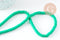 Perles polymère vert clair heishi 6mm, fil de 38-40cm, x1 (G5068)