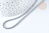 Perles rocaille Tube gris métallisé mat 4.5x2.5mm,perle tissage rocaille, perles rocaille ,perle tube Doré, x1 (G7340)