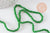Perles toupies vert émeraude, perles bijoux, fourniture créative, Perle verre facette,fil de 36cm, 3mm x1 (G5376)