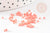 Perles tube orange corail opaque façon Delica miyuki 1.5-2mm, x1 sachet de (G9162)