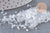 Perles tube verre blanc nacré façon Delica miyuki, x1 sachet de 8g (G10933)