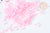 Perles tube verre rose transparent façon Delica miyuki, x1 sachet de 8g (G7768)