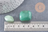 Pierre aventurine naturelle brute roulée 13~20 mm, x20 x50 x100 grammes (G0251)