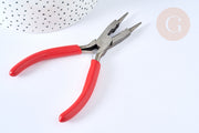 Jewelry Making Pliers Round Tip Carbon Steel 12.4cm, for Making Loops, Jewelry Tools, x1 G7052