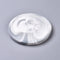 Plateau rond porcelaine Marbre gris et blanc, présentoir bijoux, un support décoratif minimaliste pour poser vos bijoux,9.6cm, x1 G5095