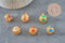 Pendentif cage pour bola harmonie doré émaillé 22mm, x1 (G3707)-Breloques et pendentifs-Gingerlily Perles