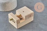 Tornillo de banco para madera, herramienta de joyería, fabricación de joyas, una herramienta que sujeta tu pieza, abrazadera, carpintería, x1 G3350
