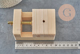 Tornillo de banco para madera, herramienta de joyería, fabricación de joyas, una herramienta que sujeta tu pieza, abrazadera, carpintería, x1 G3350