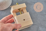 Tornillo de banco para madera, herramienta de joyería, fabricación de joyas, una herramienta que sujeta tu pieza, abrazadera, carpintería, x1 G3350