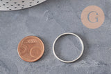 Gold stainless steel wedding ring, x1 (G7024)