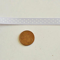Ruban gros grain polka mauve clair, ruban pois blancs,ruban mariage,fourniture créative, largeur 1cm, longueur 1 mètre-G0543