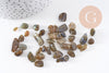 Sable chips pierre labradorite naturelle 8~21mm non percé, x20gr (G0262)