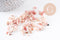 Sable chips pierre opale rose naturelle 3-5mm non percé, x20gr (G0235)