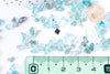 Sable chips pierre pépite apatite naturelle 2-12mm non percé, x20gr (G5787)