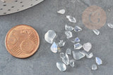 Sable pierre chips opalite 4~12mm non percé,x20gr (G0232)