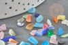 Sable verre multicolore 2.5~5mm non percé, x20gr (G5191)