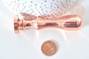 Sceau en metal Coeur or rose cire à cacheter,,25mm x1 x1 G7742