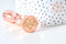 Sceau en metal Coeur or rose cire à cacheter,,25mm x1 x1 G7742