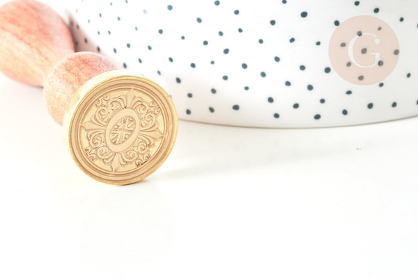 Sceau en metal lettre O cire à cacheter,personnalisation invitations DIY,25mm x1 G7746