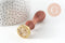 Metal compass rose wax seal stamp, 25mm x1 (G4938)