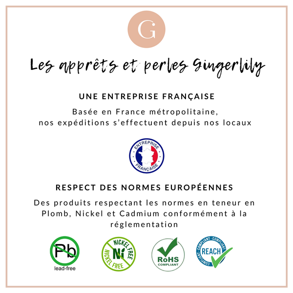 Support de broche et pendentif en zamac doré 26mm, x1 (G10987) VALIDE GOOD