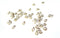 anneaux ovales platine 4.5mm, x1gr (G1023)