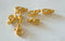 fermoirs mousquetons zamac doré 12mm, x 50 (G0024)