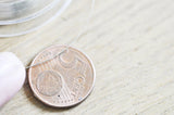 fil de cuivre argenté 0.3mm, x1 bobine de 10 mètres (G4974)