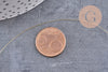 fil de cuivre doré 0.3mm, x1 bobine de 10 mètres (G0057)