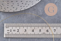 fil de cuivre doré 0.4mm, x1 bobine de 12 mètres (G2552)