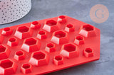 grand Moule en silicone pierres précieuses 23cm,pour réaliser des patisseries ou inclusion en résine x1 G4076