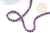 perle ronde amethyste violette naturelle 6mm, perles pour bijoux en pierre naturelle, x1 fil de 38cm (G1559)