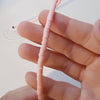 Perles polymère rose clair,fabrication bijoux heishi 4mm,Perles plastique,perle heishi,perle disque, 4mm,le fil de 380 perles,G2346