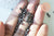 Gouttes de finition en zamac finition metalgun 7mm,chaine extension, création bijoux, lot de 50 (8.7Gr) G7214-Gingerlily Perles