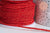 Cordon satiné torsadé rouge et or largeur 2.5-3mm, cordon pour bijoux,cordon rouge scrapbooking,corde décoration, longueur 1 mètre - G6713-Gingerlily Perles
