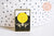 Broche pins carte tarot La roue de la fortune mystique émail noir doré émail 30.5mm,broche dorée,décoration veste,l'unité G6764-Gingerlily Perles