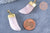 Pendentif corne quartz rose 37mm,pendentif bijoux, pendentif quartz rose naturel, pendentif pierre, l'unité G6659-Gingerlily Perles