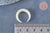 Pendentif Lune corne blanche naturelle 23x4mm, pendentif lune en corne naturelle, création bijoux, l'unité, G6495-Gingerlily Perles
