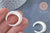 Pendentif Lune corne blanche naturelle 21x6mm, pendentif lune en corne naturelle, création bijoux, l'unité G6497-Gingerlily Perles