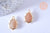 Pendentif goutte pierre du soleil laiton doré 22.5mm,pendentif bijou pierre, pierre du soleil naturelle,l'unité G6688-Gingerlily Perles